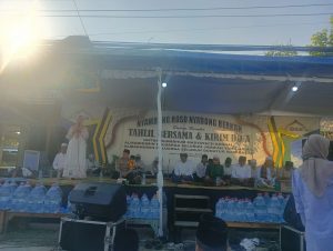 Acara Nyambung Roso Nyadong Berkah, Wabup Bojonegoro Sampaikan Program CKG dan Pembangunan Infrastruktur