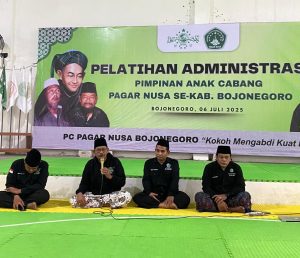 Ingin Tertib Organisasi, PC Pagar Nusa Bojonegoro Gelar Pelatihan Administrasi