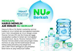Air NU Berkah: Kesegaran Penuh Nilai, Peluang Usaha untuk Banom NU dan Masyarakat