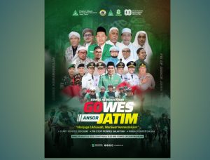 Jaga Ukhuwah dan Rawat Kemerdekaan, PW GP Ansor Jatim Gelar Gowes Kemerdekaan