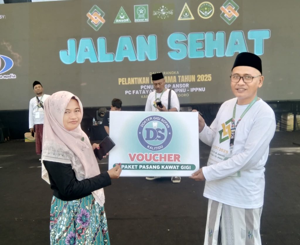 Ikut Sukseskan NU Fest, drg. Sofan Solikin Sumbangkan 1 Paket Pasang Kawat Gigi Gratis