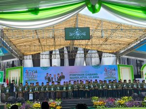 Hadir dalam Pelantikan Bersama PCNU dan Banom, Bupati Ajak Sinergi Membangun Bojonegoro 