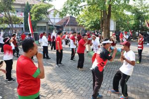 Rajut Kebersamaan dalam Rangka HUT Ke-80 RI, Dinkominfo Bojonegoro Gelar Aneka Lomba Agustusan