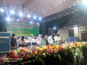 Sekelas RT Peringati HUT RI dengan Sholawatan, Banser Dander Bantu Pengamanan