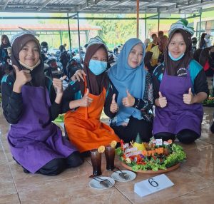 Peringati Anniversary ke-45, SMP Negeri 1 Kalitidu Gelar Lomba Tumpeng, Kelas 9A Juara Satu