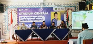 STEBI Al-Rosyid Gelar Stadium General, Kupas Best Practice Pengelolaan Lembaga Keuangan Syariah