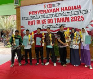 SMA Negeri 1 Kalitidu Borong Juara dalam Lomba HUT RI ke-80