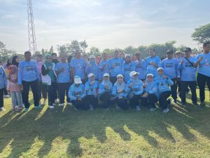 Ngambon Gelar Jalan Sehat dan Senam BMM, Meriahkan HUT RI ke-80
