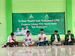 PC GP Ansor Bojonegoro Gelar Peringatan Maulid Nabi Muhammad SAW di Gedung Pusdiklat