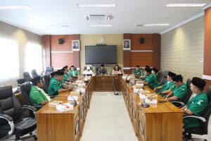 Bangun Sinergi, PC GP Ansor Bojonegoro Hearing dengan Ketua DPRD