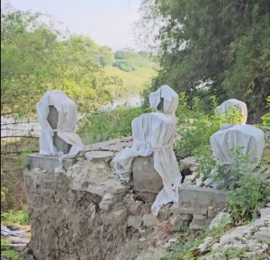 Makam Raden Citro Yudho di Balen Selamat dari Longsor, Cungkup Runtuh Terbawa Arus Bengawan Solo
