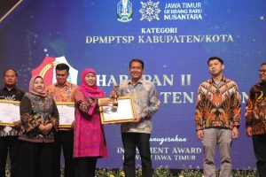 Membanggakan, Bojonegoro Raih Penghargaan Investment Award 2025 Kategori DPMPTSP