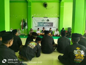 Dihadiri PW dan PC, PAC Pagar Nusa Gondang Gelar Konferancab III