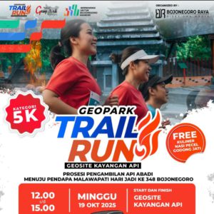 Geopark Trail Run Kayangan Api Siap Digelar, Warnai Prosesi Pengambilan Api Abadi HJB ke-348
