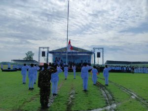 Peringati HSN, MWCNU Dander Gelar Upacara Pengibaran Bendera