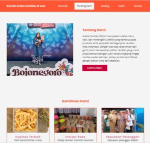 Lewat Website anekacamilanafjozz.web.id, Balung Kuwuk AF JOZZ Perkuat Pemasaran Digital