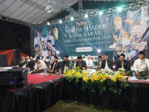 Semarakkan Hari Santri Nasional 2025, MWCNU Dander Bersholawat