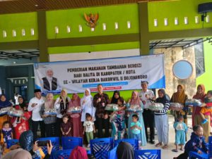 Bakorwil Bojonegoro Gelar Pemberian Makanan Tambahan Bergizi untuk Balita di Karangsono