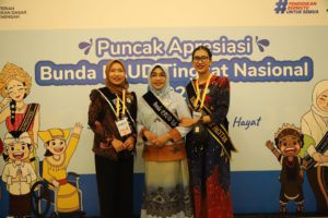 Bunda PAUD Bojonegoro Cantika Wahono Hadiri Apresiasi Bunda PAUD Tingkat Nasional 2025