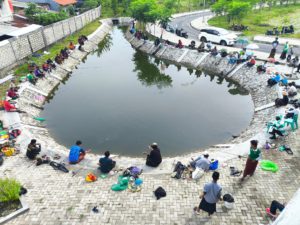 “Mancing Bersarung”, Cara PCNU Bojonegoro Rayakan HSN 2025 dengan Penuh Kebersamaan