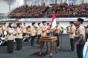 Pelantikan Mabicab dan Kwarcab 2025–2030, Bupati Bojonegoro Tekankan Penguatan Karakter Pemuda