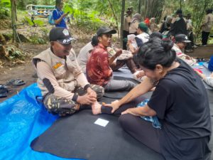 Basada Satkorcab Malang Gelar Bakti Sosial di Wisata Boon Pring
