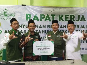 LAZISNU PCNU Tuban Susun RKAT 2026, Tutup dengan Bantuan untuk Pondok Al Khoziny