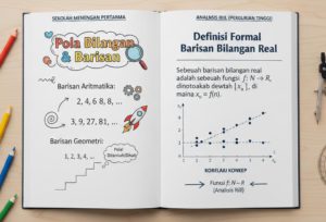 Analisis Korelasi Definisi Barisan dalam Mata Kuliah Analisis Riil dengan Konsep Barisan di Tingkat Sekolah Menengah Pertama
