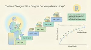 Definisi 3.A.1 Tentang Barisan Bilangan Riil Kaitannya Dalam Kehidupan Sehari-hari 