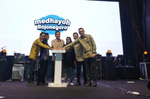 Dirangkai dengan Festival Banyu Urip, Bupati Launching Logo Medhayoh Bojonegoro