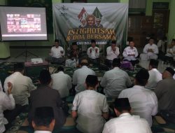 Respon Banyaknya Bencana, PCNU Bojonegoro Ikuti Istighosah dan Doa Bersama PWNU Jatim