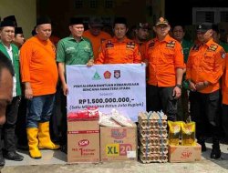 Peduli Kemanusiaan, GP Ansor Salurkan Bantuan 1.5 Miliar untuk Korban Bencana Sumatera