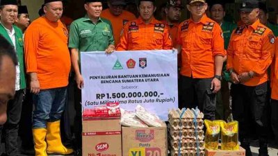 Peduli Kemanusiaan, GP Ansor Salurkan Bantuan 1.5 Miliar untuk Korban Bencana Sumatera