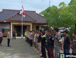 Bersama BKP, Polsek, Banser Dander Ikuti Apel Pengamanan Natal 2025 dan Tahun Baru 2026