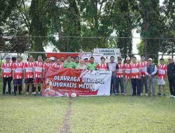 Jurnalis dan Pertamina EP Sukowati Gelar Olahraga Bersama di Bojonegoro