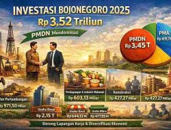 Keren! Investasi Bojonegoro 2025 Tembus Rp 3,52 Triliun, PMDN Masih Mendominasi