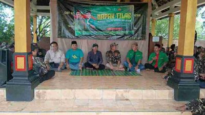 95 Anggota Ansor Banser Kepohbaru Napak Tilas Petilasan Angling Darmo, Perkuat Soliditas Kader