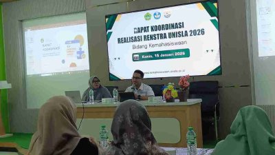 Unisla Gelar Rapat Koordinasi Realisasi Renstra 2026 Bidang Kemahasiswaan