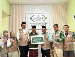 Perkuat Sinergi Pasca-Pengukuhan, LAZISNU PCNU Bojonegoro Salurkan Donasi Kebencanaan Sumatera-Aceh melalui LAZISNU PWNU Jatim
