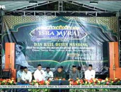 Dirangkai dengan Peringatan Isra’ Mi’raj, Warga Manding Gelar Haul Mbah Kyai Sulaiman