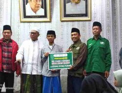 LAZISNU dan RMI PCNU Tuban Salurkan Program NU CARE CERDAS Biaya Hidup Santri