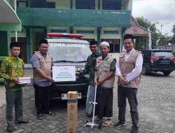 LAZISNU PCNU Bojonegoro kembali Salurkan Tabung Oksigen, Kali ini untuk MWCNU Ngraho 