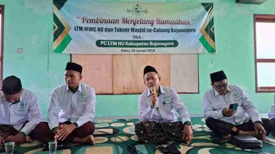 Jelang Ramadhan LTM PCNU Bojonegoro Gelar Pembinaan LTM MWCNU dan Takmir Masjid se-Bojonegoro