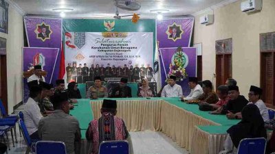 Silaturrahmi FKUB Bojonegoro bersama Kapolres AKBP Afrian Satya Permadi di Kantor FKUB Bojonegoro