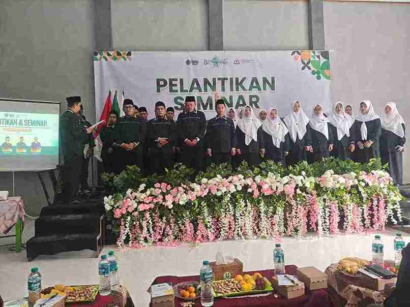 Pelantikan PAC ISNU Balen Masa Khidmat 2025–2028 di GOR MI Nurur Rohim Bojonegoro