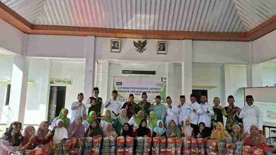 LAZISNU Ranting Pejambon Salurkan Karpet untuk Kegiatan Warga Nahdliyin, Sekaligus Gelar LPJ Pengurus