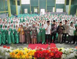 Pelantikan 23 Ranting Fatayat NU Kedungadem, Wamenkop Dorong Perempuan Bangun Ekonomi Desa