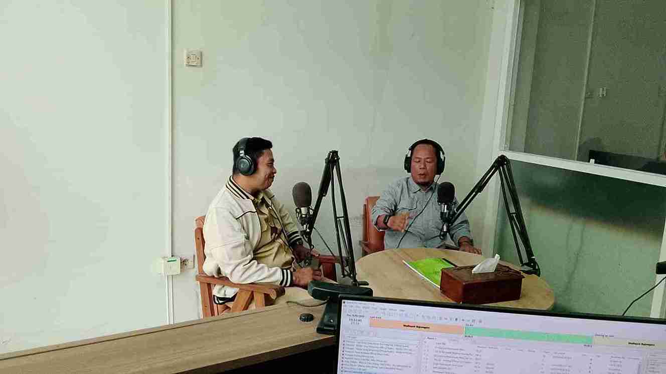 Talkshow HPN 2026 Kominfo dan PWI Bojonegoro di Radio Malowopati FM