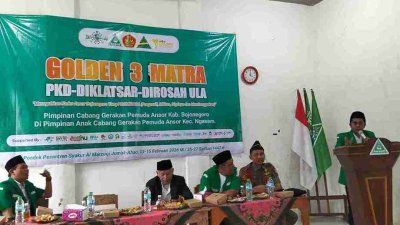 Perkuat Militansi, GP Ansor Bojonegoro Gelar Kaderisasi Serentak 3 Matra di Ngasem