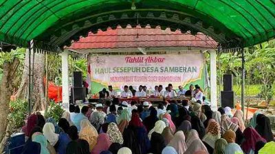 Tahlil Akbar Megengan Desa Samberan Kanor Bojonegoro menyambut Ramadhan 2026